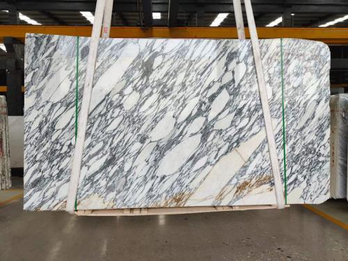 Classico Arabescato White Marble Slab