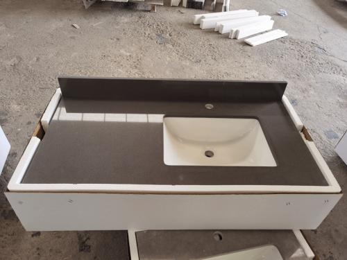 bathroom vanity with sink